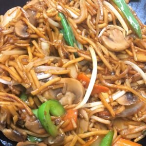106.Vegetable Chow Mein 什才面