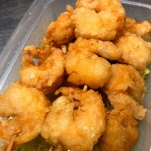 10b.Satay King Prawn Skewers (4) 串沙大下