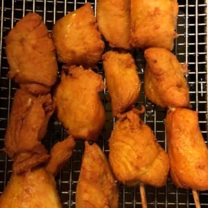 10a.Satay Chicken Skewers (4) 串沙鸡