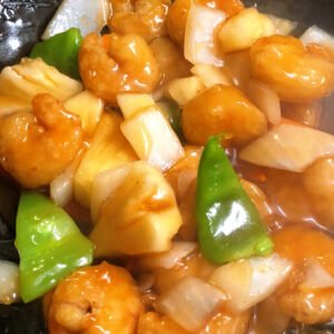 116.Sweet & Sour King Prawns Canton Style 中古大下
