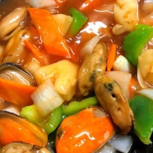 118a.Sweet & Sour Mussels Canton Style 中古青口