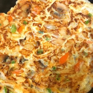 165.Vegetable Foo Yung 什才夫
