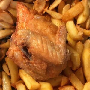 168.Roast Chicken & Chips 鸡扒条