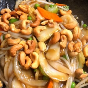 177.Stir Fried Mixed Vegetables with Cashew Nuts 腰果什才