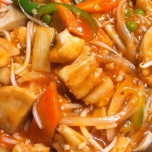 180l.Sweet & Sour "Quorn" Chicken (Canton Style) 中古齋鸡