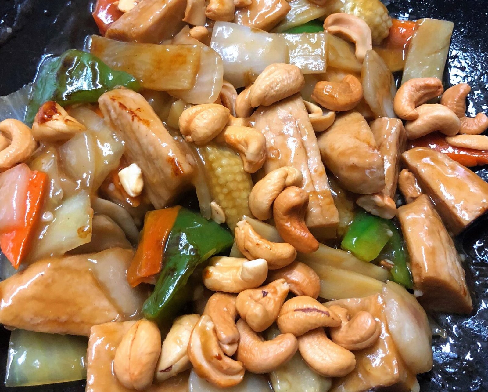 180a."Quorn" Chicken with Cashew Nuts 腰果齋鸡