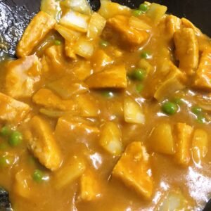 180h.Curry "Quorn" Chicken 加齋鸡