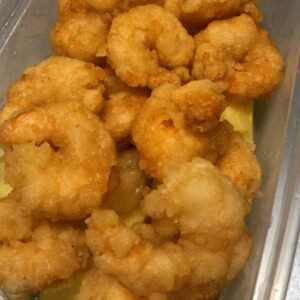 21.King Prawns in Plum Sauce 梅汁大下