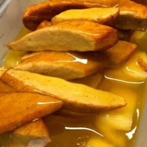 22a.Quorn in Honey & Orange Sauce