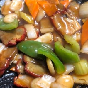 25a.Chinese Roast Pork in Peking Sauce 京叉