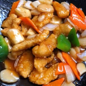 27b.Fried Cod in Peking Sauce 京魚
