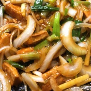 37d."Quorn" Chicken with Ginger & Spring Onion姜葱齋鸡