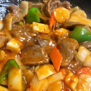 56.Szechuan Beef 四川牛