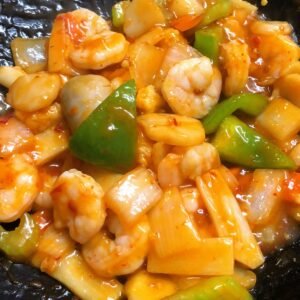 59.Szechuan King Prawns 四川大下