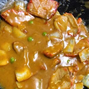 75.Curry Chinese Roast Pork 加叉