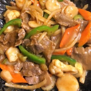 79.Beef in Satay Sauce 沙牛