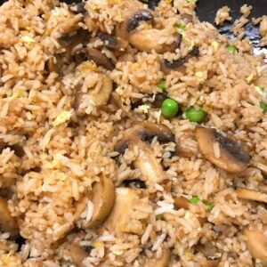 96a.Mushroom Fried Rice 毛古反