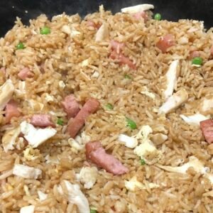 97.Chicken & Ham Fried Rice 鸡火腿反